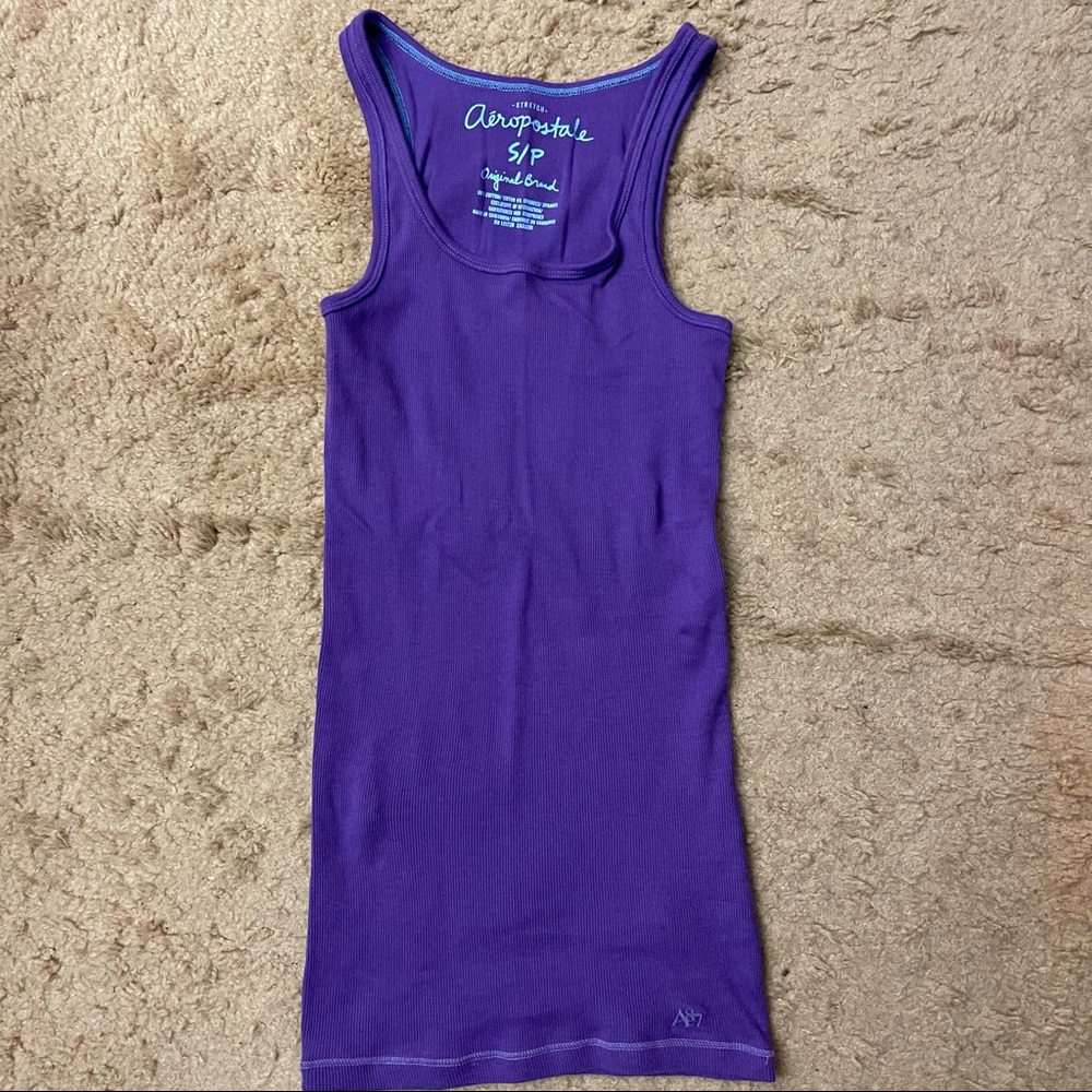 BNWOT Aeropostale Ribbed Tank Top - Picture 7 of 7